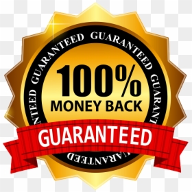 Money Back Guarantee Png, Transparent Png - 100 guarantee png