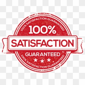 Satisfaction Guaranteed Stamp Png, Transparent Png - 100 guarantee png