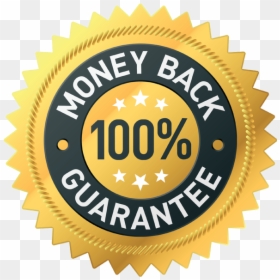 Money Back Guarantee Button, HD Png Download - 100 guarantee png