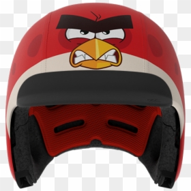 Motorcycle Helmet, HD Png Download - angry birds red png