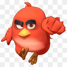 Red Angry Bird Cardinal, HD Png Download - angry birds red png