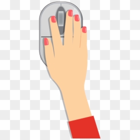 Holding Mouse Png, Transparent Png - mouse finger png