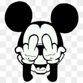 Imagenes De Mickey Mouse Sad, HD Png Download - mouse finger png