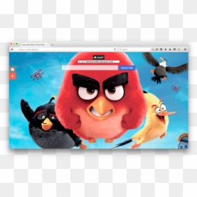 Angry Birds Movie Hd, HD Png Download - angry birds red png