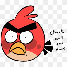 Cartoon, HD Png Download - angry birds red png