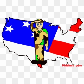 Patriotism For Kids, HD Png Download - army man png