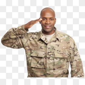 African American Soldier, HD Png Download - army man png