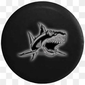 Great White Shark, HD Png Download - shark bite png