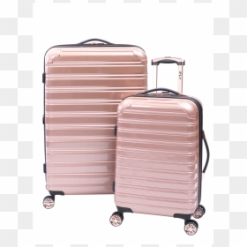 Rose Gold Colour Suitcase, HD Png Download - suitcases png