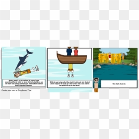 Cartoon, HD Png Download - shark bite png