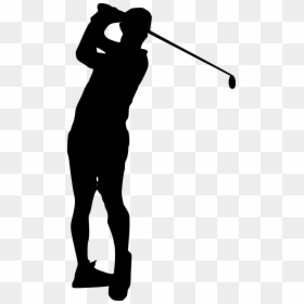 Golfer Silhouette Transparent Background, HD Png Download - golf png images
