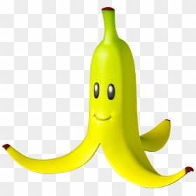 Mario Kart Banana Png, Transparent Png - mario cart png