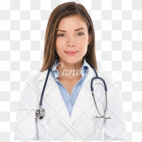 Female Doctor Image Transparent, HD Png Download - asian people png