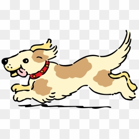 Clipart Dog Running, HD Png Download - dog png cartoon