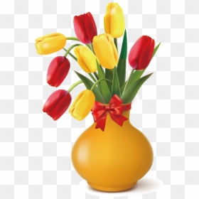 Flower Pot Vector Png, Transparent Png - vector png images