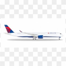 Airbus A350 Xwb, HD Png Download - delta airplane png