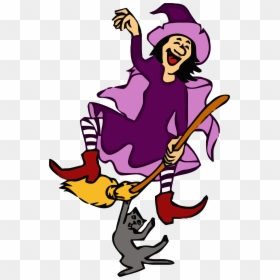 Witch Dancing Clip Art, HD Png Download - dancing clipart png