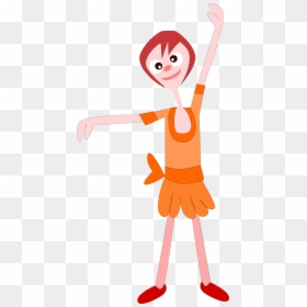 Niña Bailando Png, Transparent Png - dancing clipart png