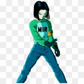 Android 17 Dragon Ball Super, HD Png Download - viewtiful joe png