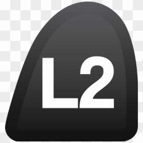 Playstation L2 Button Png, Transparent Png - ps4 symbol png