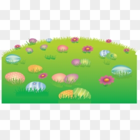 Grass Hill Easter Eggs, HD Png Download - egg hunt png