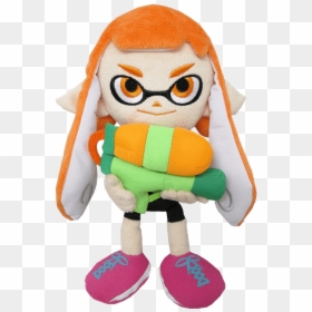 Splatoon Inkling Girl Plush, HD Png Download - splatoon inkling png