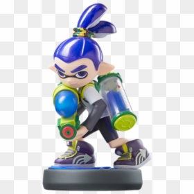 Splatoon Amiibo, HD Png Download - splatoon inkling png