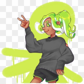 Illustration, HD Png Download - splatoon inkling png