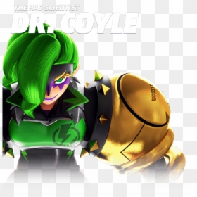 Arms Characters Dr Coyle, HD Png Download - nintendo arms png