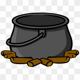 Empty Cauldron Clipart, HD Png Download - witch cauldron png