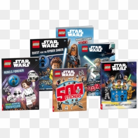 Lego Star Wars Books 2018, HD Png Download - lego star wars logo png