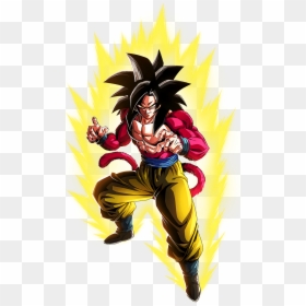 Goku Ssj4 Dokkan Battle, HD Png Download - ssj4 goku png