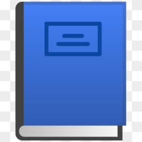 Blue Book Emoji, HD Png Download - blue book png