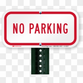 Sign, HD Png Download - no parking sign png