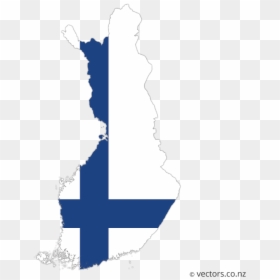 Finland Map Flag Png, Transparent Png - denmark flag png