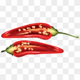 Half Chili Pepper, HD Png Download - red bell png