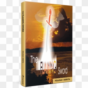 Book Cover, HD Png Download - flaming sword png