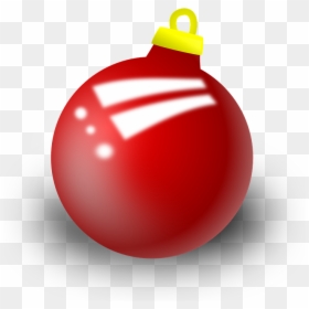 Christmas Ornament Clipart, HD Png Download - red bell png