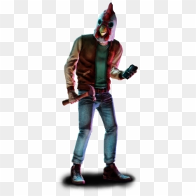 Jacket Hotline Miami, HD Png Download - hotline miami masks png