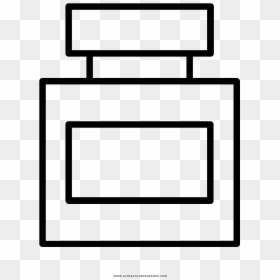 Line Art, HD Png Download - perfume bottles png