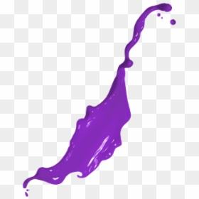 Flying Paint Pink, HD Png Download - purple paint png