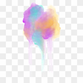 Watercolor Paint, HD Png Download - purple paint png