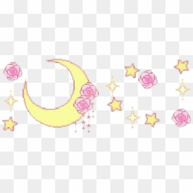 Illustration, HD Png Download - pixel moon png