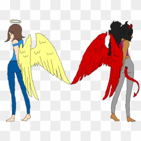Portable Network Graphics, HD Png Download - angel devil png