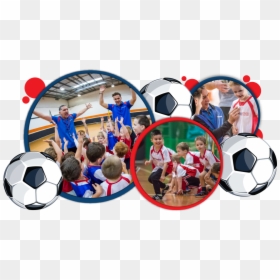 Portable Network Graphics, HD Png Download - kids playing soccer png