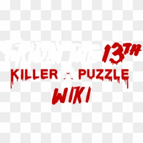 Friday The 13th Killer Puzzle Logo Png, Transparent Png - friday the 13th mask png