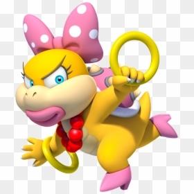 Mario Wendy O Koopa, HD Png Download - birdo png