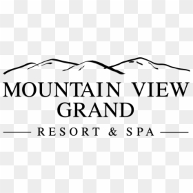 Mountain View Grand Resort And Spa Logo, HD Png Download - white mountain png