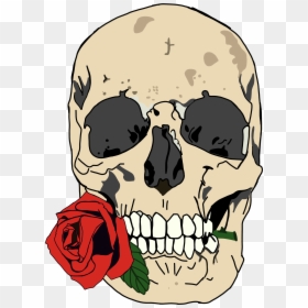 Skull, HD Png Download - gothic skull png
