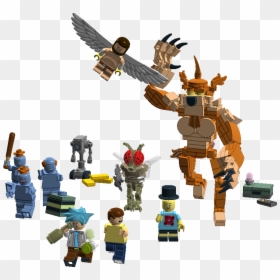 Lego Rick And Morty Moc, HD Png Download - rick and morty characters png